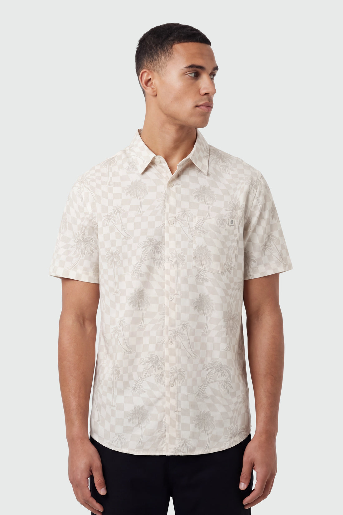 Checker Palm Summer Tux