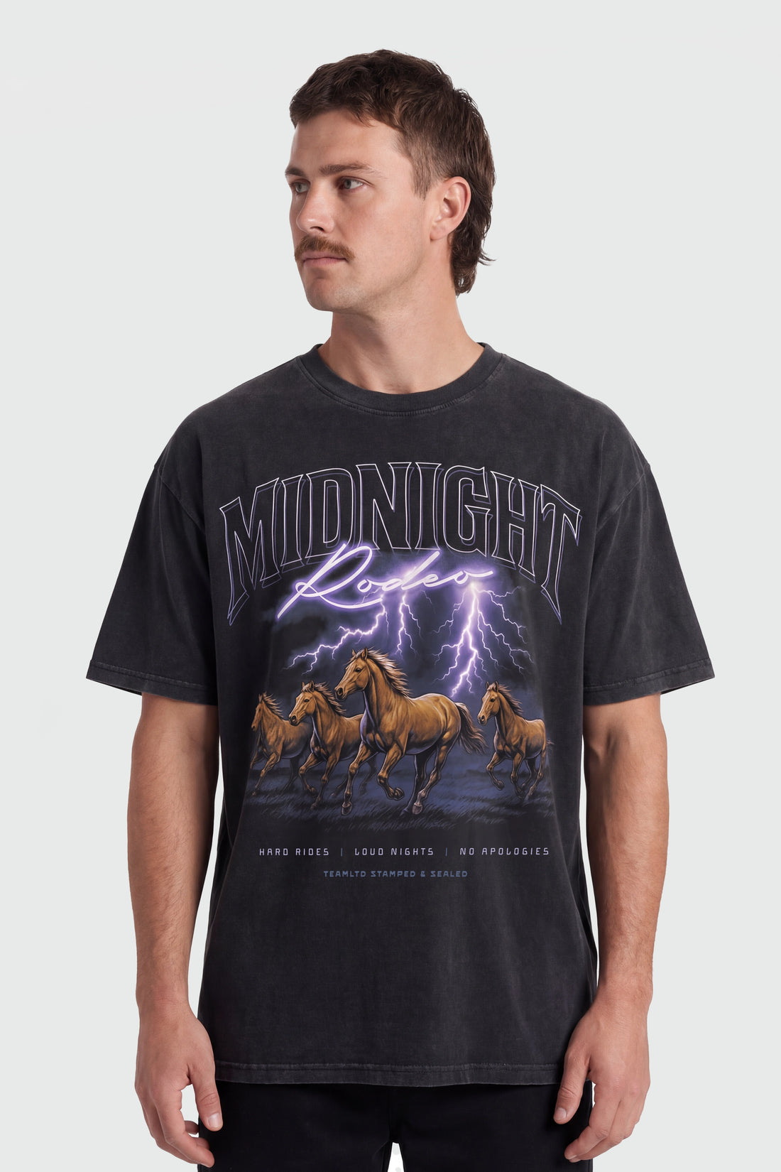 Stampede Oversized Tee Tees - Front