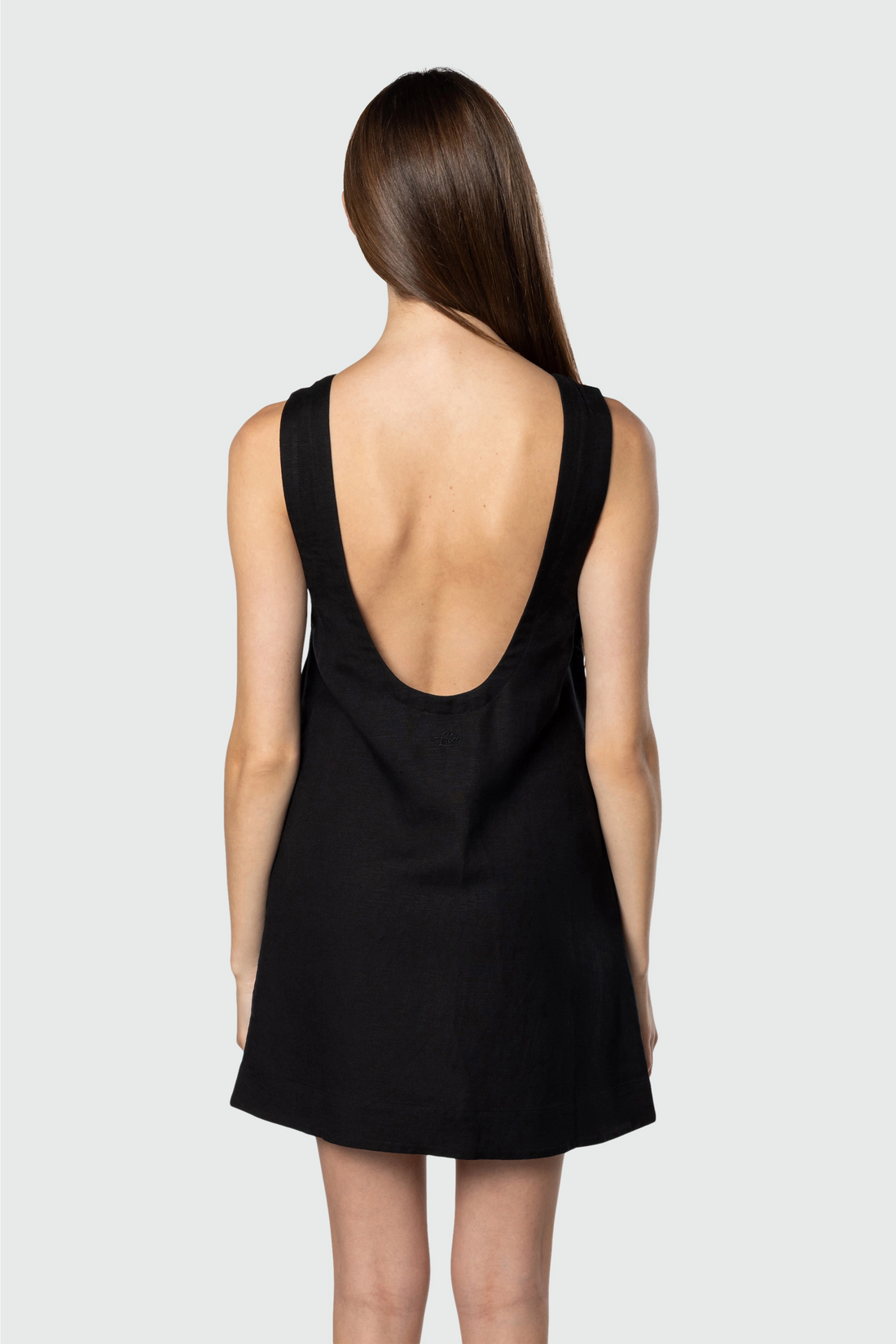 Scoop Back Mini Dress