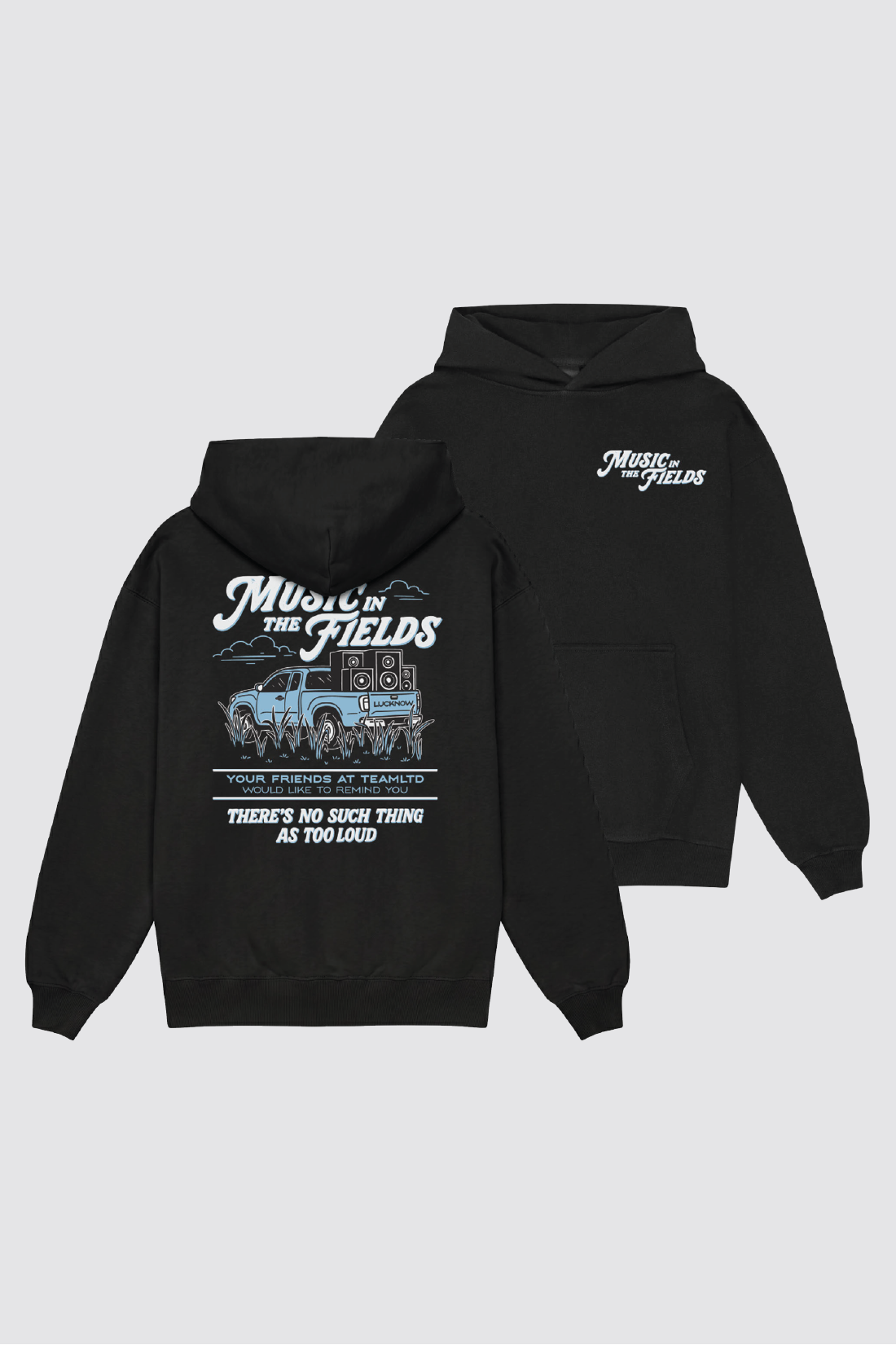 Lucknow x TEAMLTD Hoodie - Black