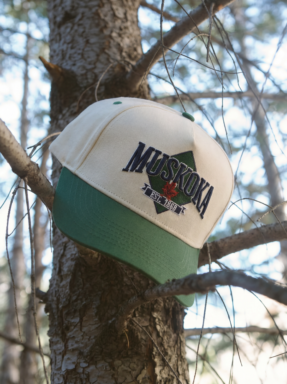 Youth Muskoka Snapback Hats - Detail