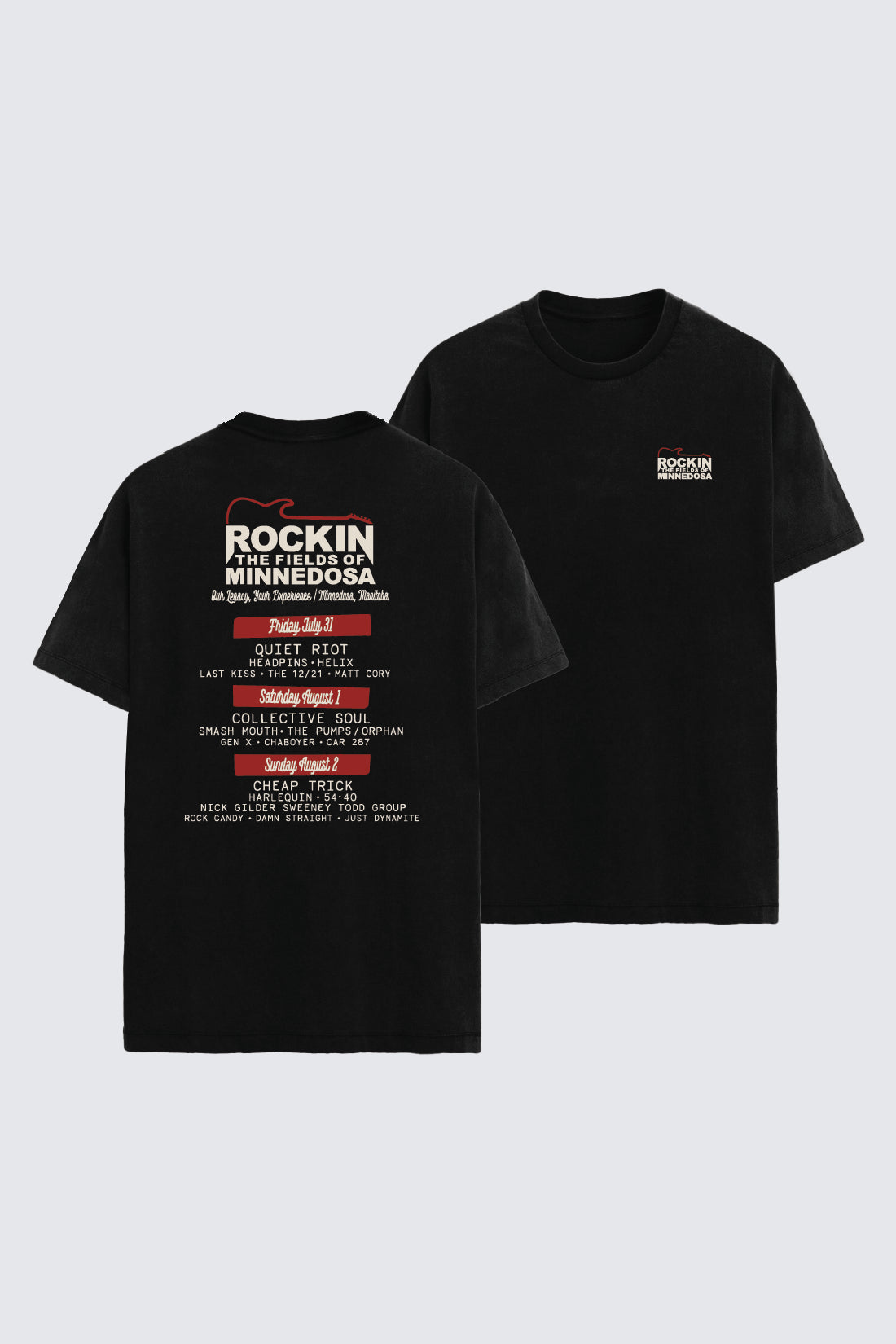 RFM 2026 Lineup Tee - Black